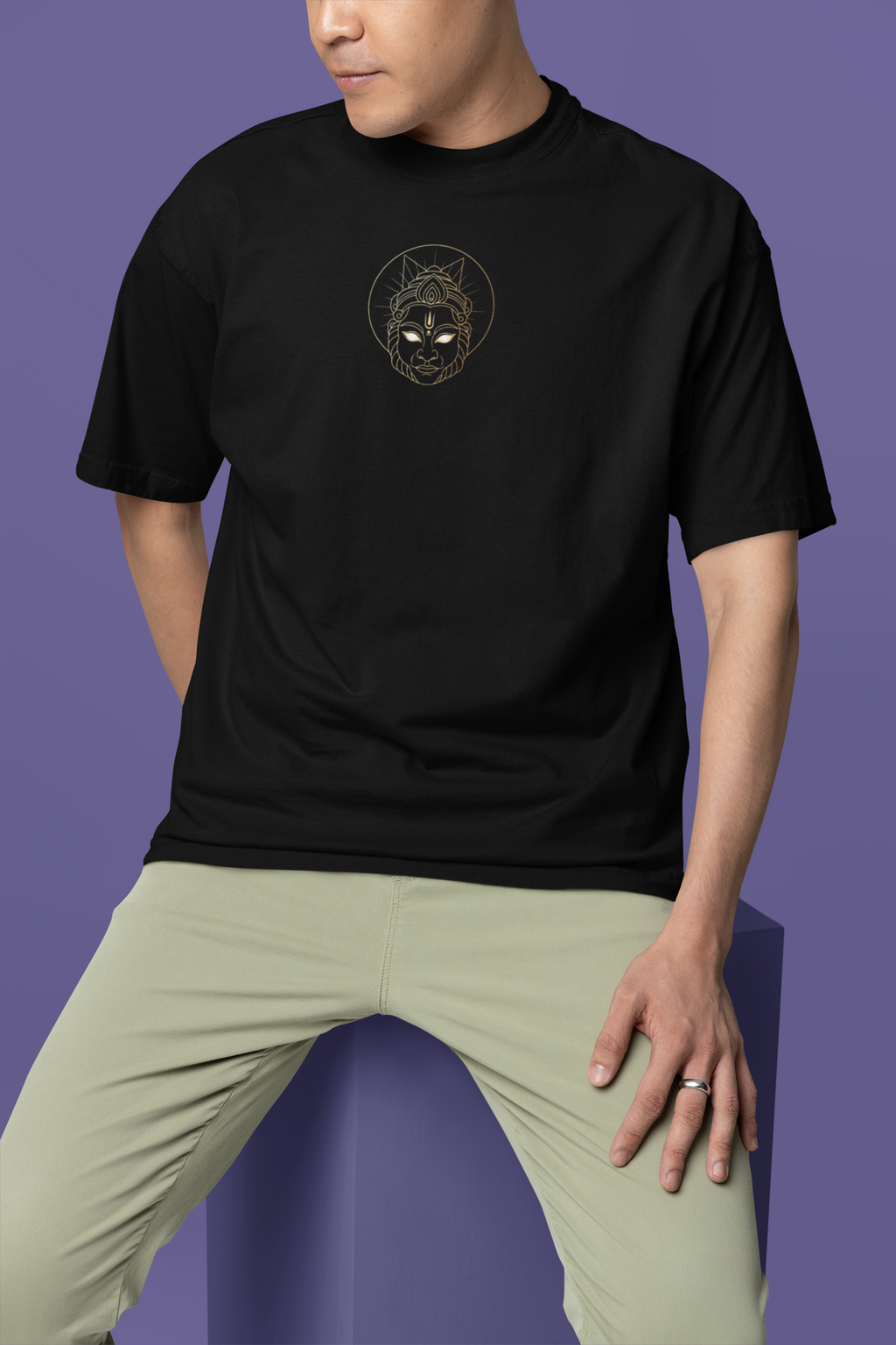 Cosmic Narasimha: Arcane Beast Oversized Tee